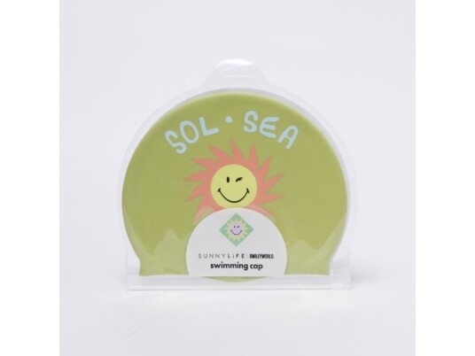 Sunnylife Czepek Basenowy - Smiley, World Sol Sea Sunnylife Czepek Basenowy - Smiley, World Sol Sea