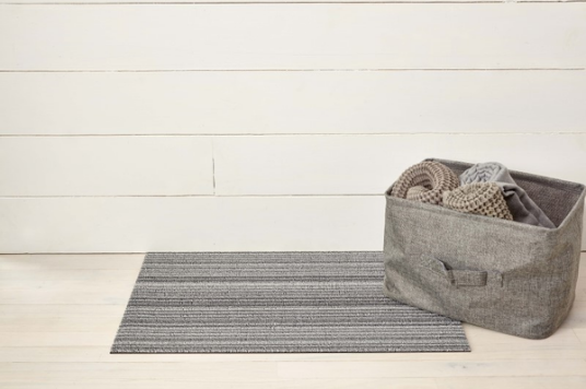 CHILEWICH Skinny Stripe Dørmatte 61x91cm SHADOW