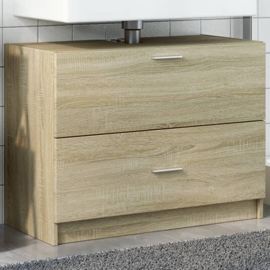  Servantskap sonoma eik 78x37x59 cm konstruert tre 8721102815393