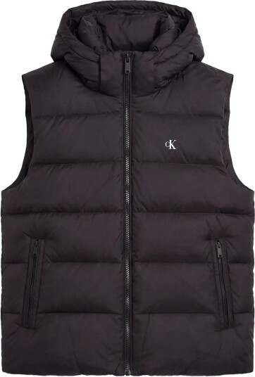 Calvin Klein Jeans Sls Nyln Zp Off Hod Dwn Pufr Vst Black M