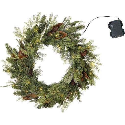 Star Trading   Krans Mixi 60cm   Grønn