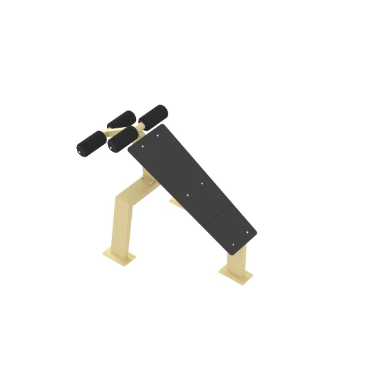 Inter Atletika Abdominal Bench Reverse Galvanized Inter Atletika Abdominal Bench Reverse Galvanized