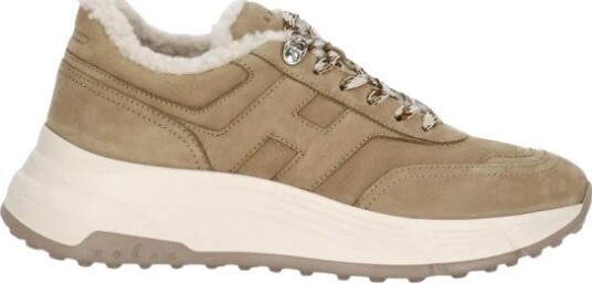 Hogan Dame Sko Beige 37 1/2 EU,