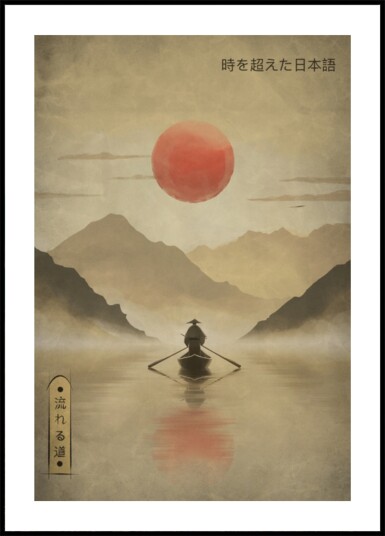Misty Mountain Rower Plakat / 30x40