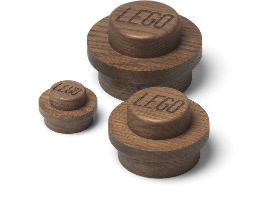 Lego knaggrekke tre sett M?rkbeiset eik Lego knaggrekke tre sett M?rkbeiset eik