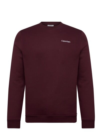 Calvin Klein Golf West Lake Crew Sweatshirt Burgundy XL