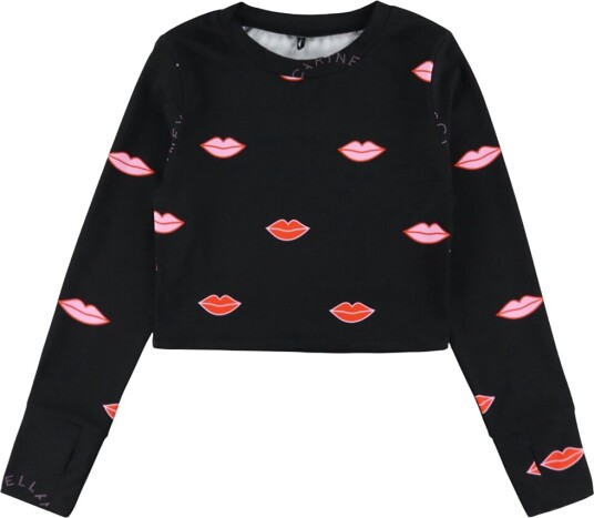 Stella McCartney Kids Badetop Beskåret Svart m. Leppe Stella McCartney Kids 8 år 128 Badetøy