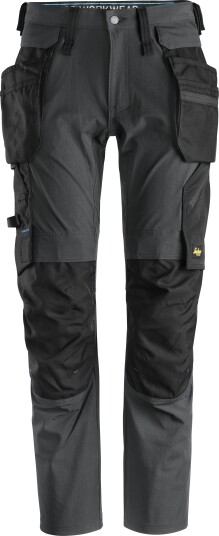 Snickers Workwear 6208 LiteWork Arbeidsbukse grå/svart Grå/Svart, Klær