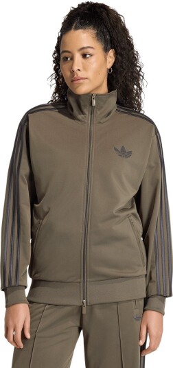 Adidas Firebird Loose Treningsjakke Dame X-Large i Brun