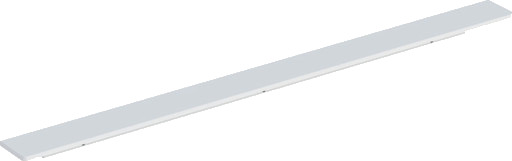 GEBERIT håndtak 447x33x19mm aluminium pulverlakkert matt hvit GEBERIT håndtak 447x33x19mm aluminium pulverlakkert matt hvit