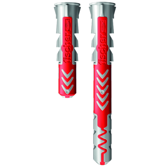 Fischer Duopower Universalplugg 5x25 mm med skruer - 18 stk