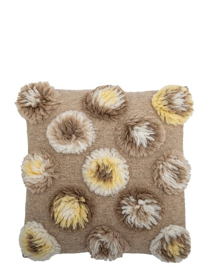 Bloomingville Somma Cushion Beige 50X50CM Bloomingville Somma Cushion Beige 50X50CM