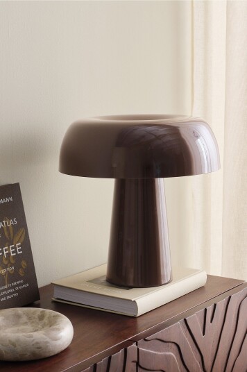 Ellos Home Bordlampe Bonnie Brun