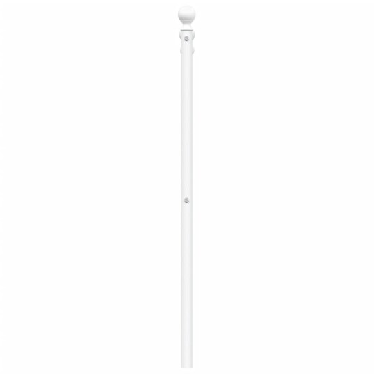 Sengegavl i metall hvit 75 cm 8720845883928