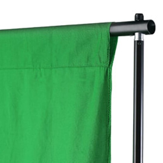 vidaXL Bakteppe bomull 300x300 cm chroma-key vidaXL Bakteppe bomull 300x300 cm chroma-key