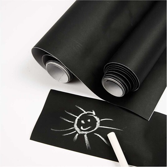 Creativ Company Chalkboard foil Svart 2m
