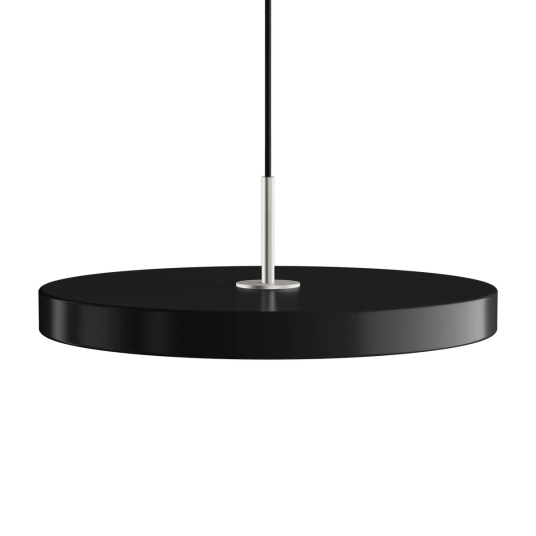 Asteria Plus medium Ø43 - Svart / Stål Asteria Plus medium Ø43 - Svart / Stål