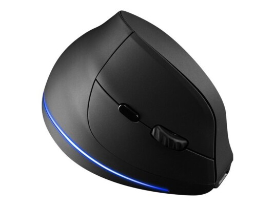 Media-Tech Vertic Rf Mt1123 - Vertikal Mus - Ergonomisk - Høyrehendt - Optisk - 5 Knapper - Trådløs - 2.4 Ghz - Usb Trådløs Mottaker Media-Tech Vertic Rf Mt1123 - Vertikal Mus - Ergonomisk - Høyrehendt - Optisk - 5 Knapper - Trådløs - 2.4 Ghz - Usb Trådløs Mottaker