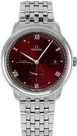 Omega Herreklokke 434.10.41.20.11.001 De Ville Prestige Rød/Stål Omega Herreklokke 434.10.41.20.11.001 De Ville Prestige Rød/Stål
