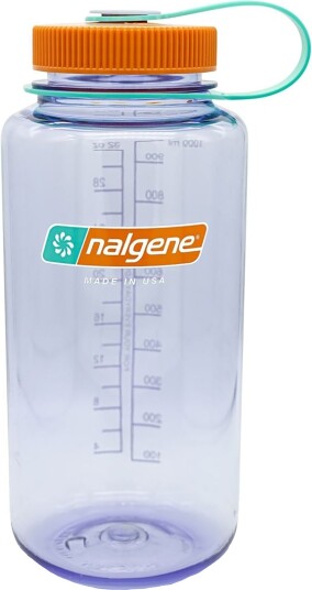 Nalgene 1L Wide Mouth Sustain Water Bottle Amethyst 1L