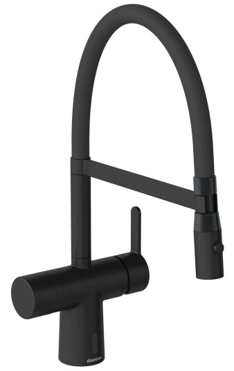 Damixa Silhouet Pro Kjøkkenkran Touchless, Sort Matt