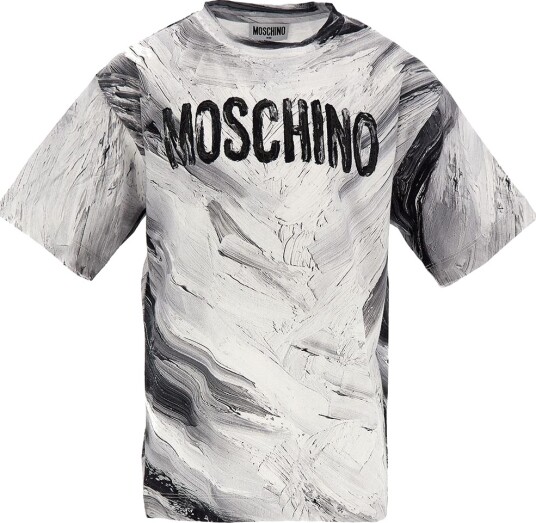 Moschino T skjorte Optisk White/Grå Moschino 10 år 140 T skjorte Hvit Moschino T skjorte Optisk White/Grå Moschino 10 år 140 T skjorte Hvit