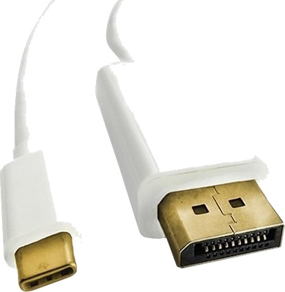 Qoltec - Adapterkabel - Usb-C (Han) Til Displayport (Han) - Usb 3.1 - 1 M
