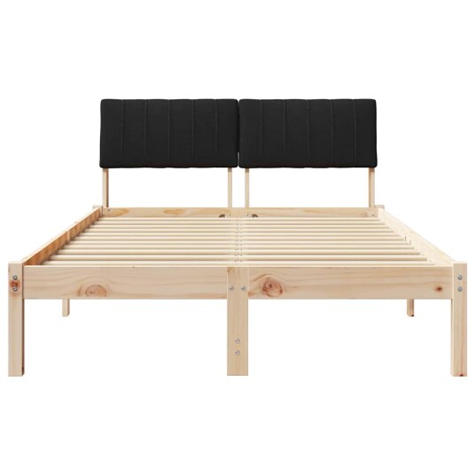 Sengestamme Brunt og svart 120 x 200 cm Heltre furu