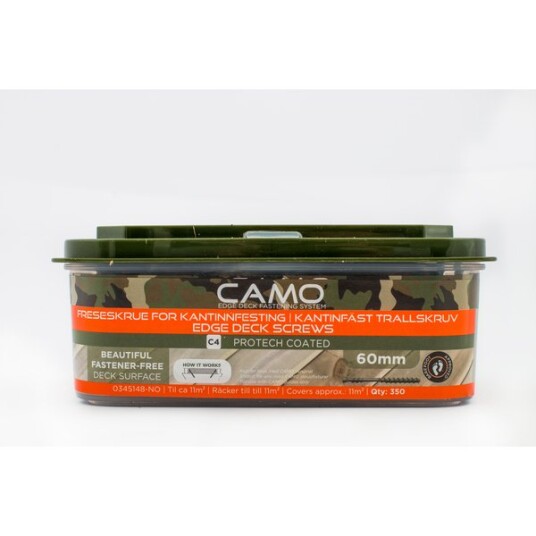 Camo Freseskrue c4 3x60 a350 protech 60mm 1 bits