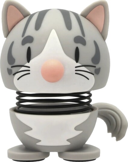 Hoptimist Hoptimist Maine Coon Xs Grey - Grey - 4.5X4.1X5.3CM x 4.5