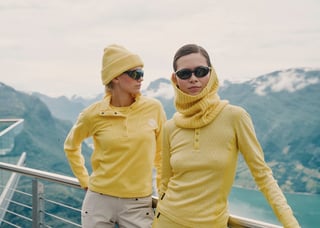 Twentyfour Mode Maya Hals Gul ONE SIZE