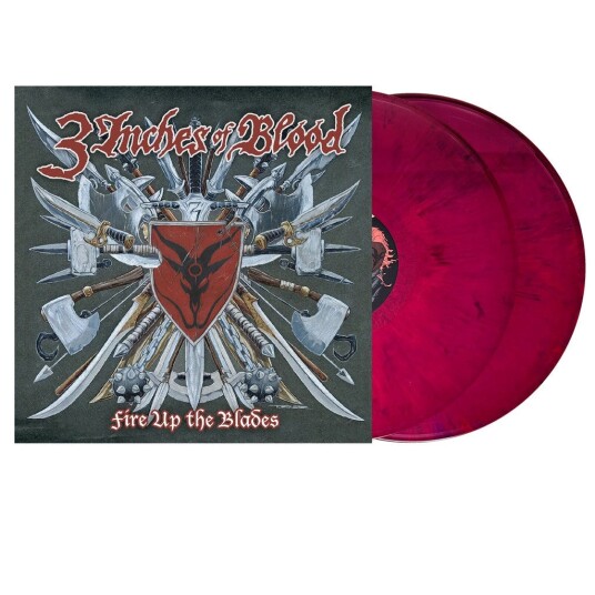3 Inches Of Blood  Fire Up the Blades  LP/Vinyl