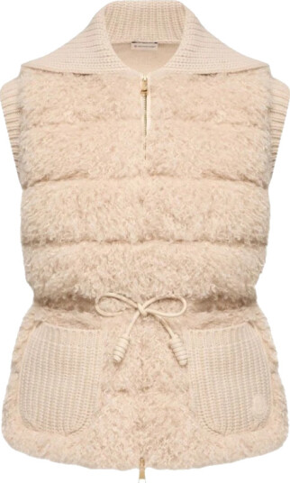 Moncler Dame Jakker Beige S,