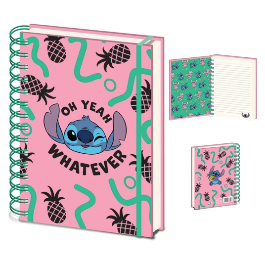 Lilo & Stitch Disney's and Notatbok A5 Whatever