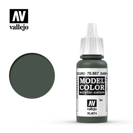 Vallejo 70.867 Modellfarge Dark Blue Grey 17ml for Modellbygging