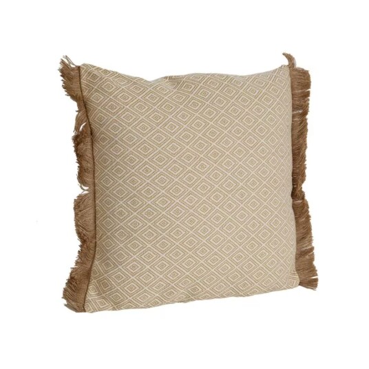 Pute Romimex Beige Med dusker 45 x 10 x 45 cm