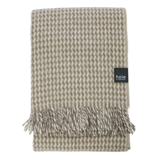 Ullpledd 120x180 Teide Brun