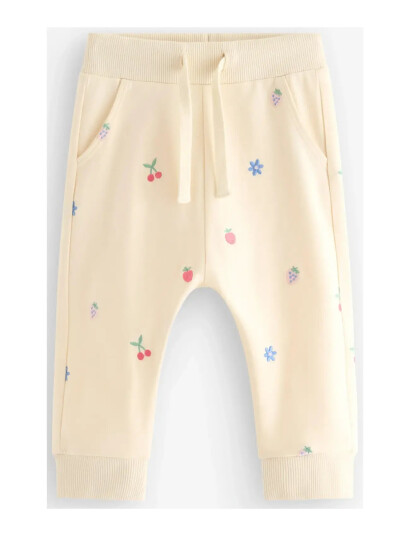 Lindex Trousers Mini Emb Allover Cream 68 Lindex Trousers Mini Emb Allover Cream 68