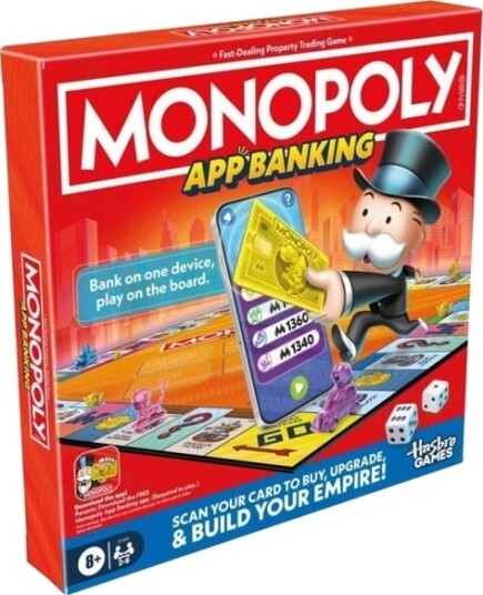 Brettspill Monopoly: Mobil Bankvirksomhet Litauisk Utg. Brettspill Monopoly: Mobil Bankvirksomhet Litauisk Utg.