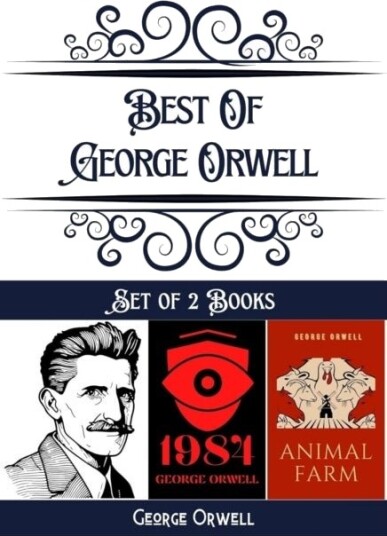 Best of George Orwell Boxed Set Animal Farm & 1984 Set of 2 Books