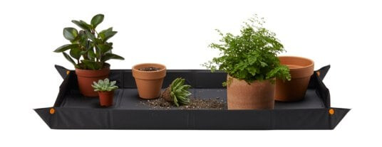 Fiskars Planteringsmatte 82,5 x 44,5 cm Svart - Repotting og Planting Mat