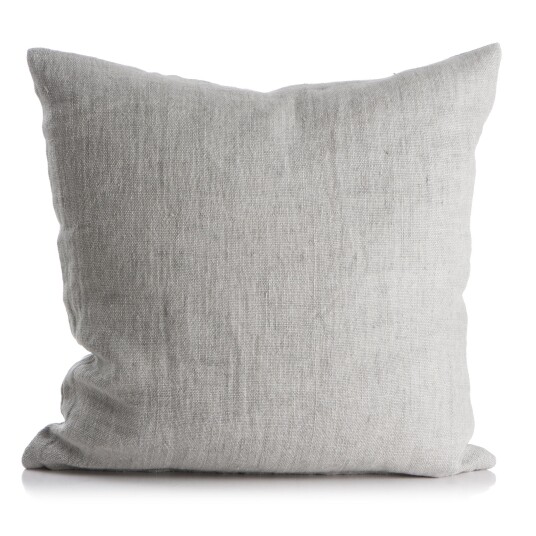 Enjoy Design Putetrekk Olivia 100% lin lys grå 50x50cm