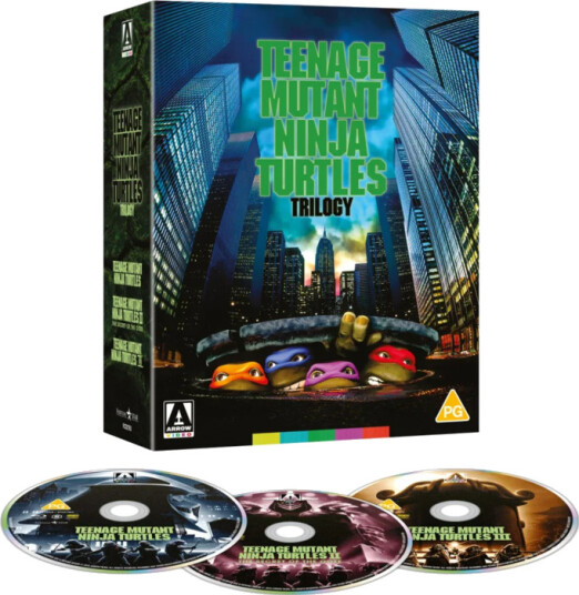 Teenage Mutant Ninja Turtles Trilogy 19901993 Bluray