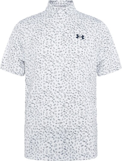 Under Armour Ua Matchplay Printed Polo White M