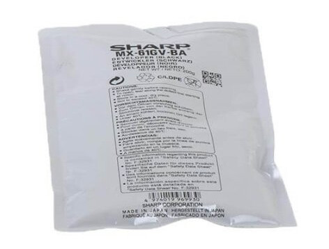 Sharp Fremkaller MX61GVBA MX-61GV-BA Svart