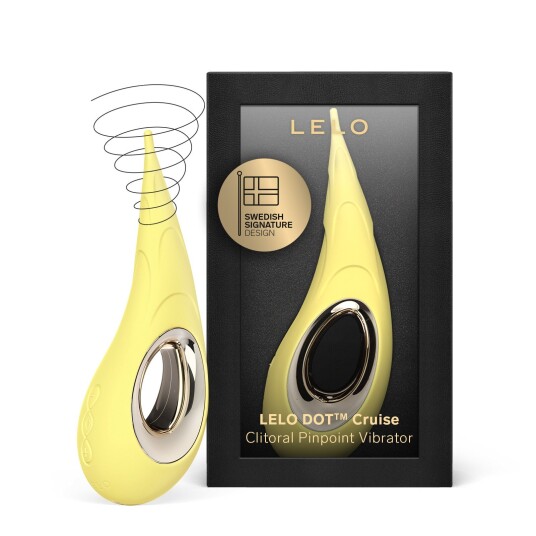 Lelo Dot Cruise Pinpoint Klitorisvibrator - Gul - Gul Lelo Dot Cruise Pinpoint Klitorisvibrator - Gul - Gul