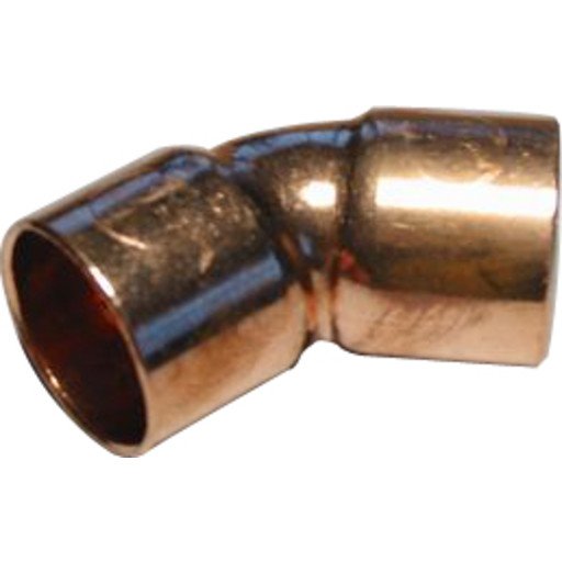 Viega 22 mm 45° Bøjning for Hydraulikk - Kobber