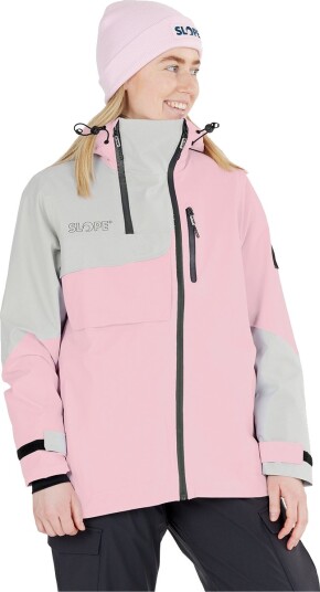 SLOPE Zuko Skijakke Dame Lyserosa S SLOPE Zuko Skijakke Dame Lyserosa S