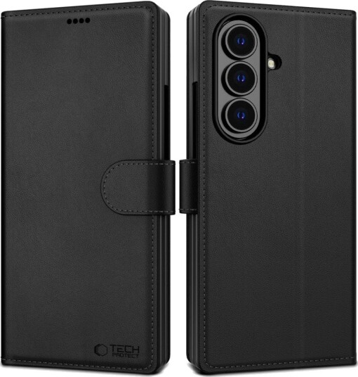 Tech-Protect Wallet Case til Samsung Galaxy Z Fold 8 Ultra - Svart