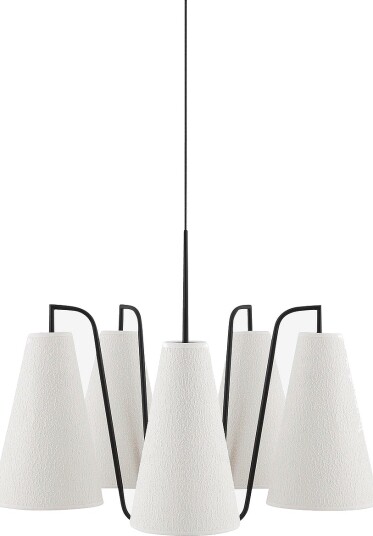 Globen Lighting Pendellampe Lou 5 Hvit Globen Lighting Pendellampe Lou 5 Hvit